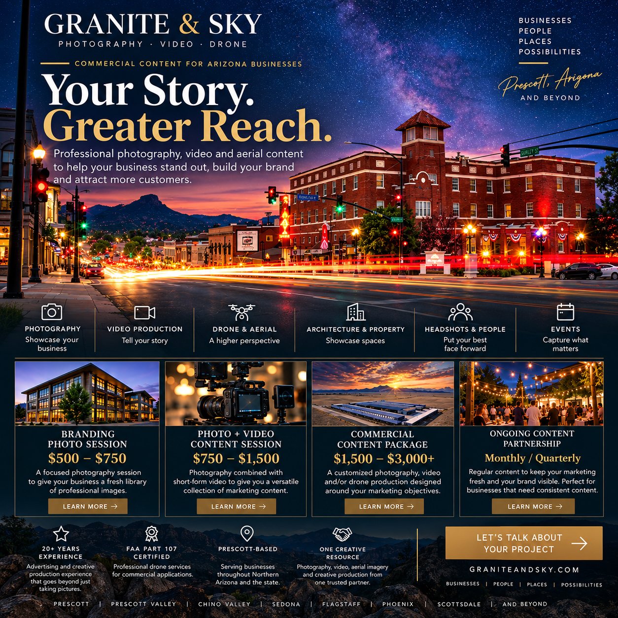 Prescott Arizona Drone Services